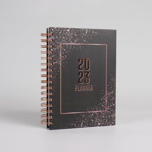 ✨Dazzling Rose Gold 2023 Spiral Planner (A5 Size)
